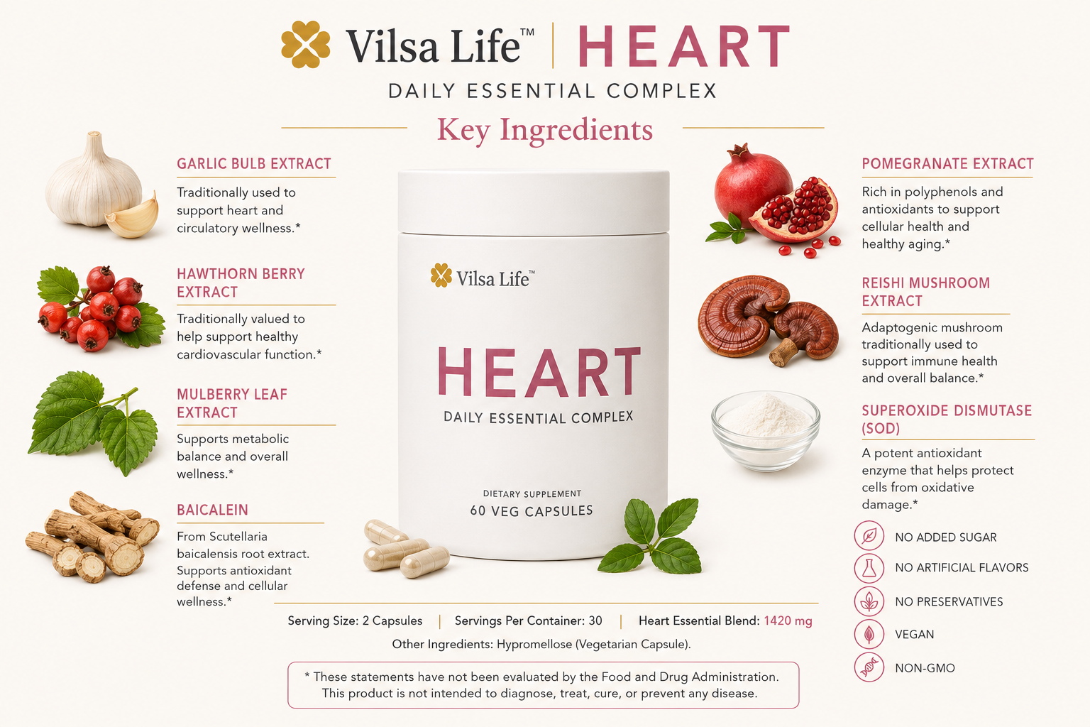 Heart-Daily Heart & Antioxidant Support
