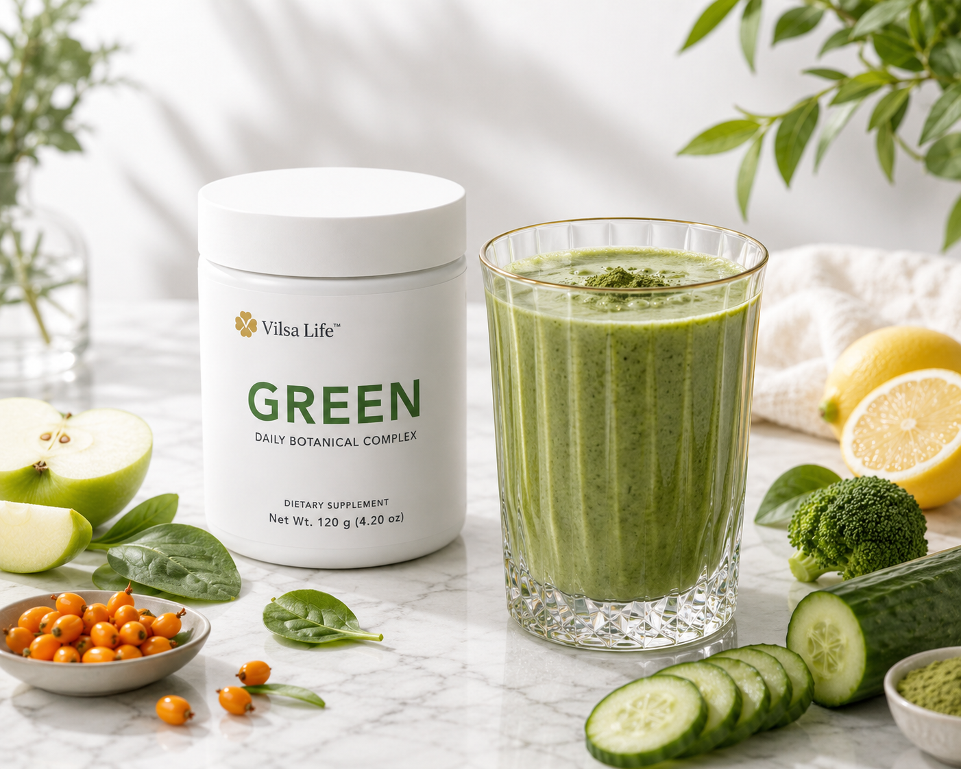 Vilsa Life ™Green-Daily Greens & Botanical Nutrition
