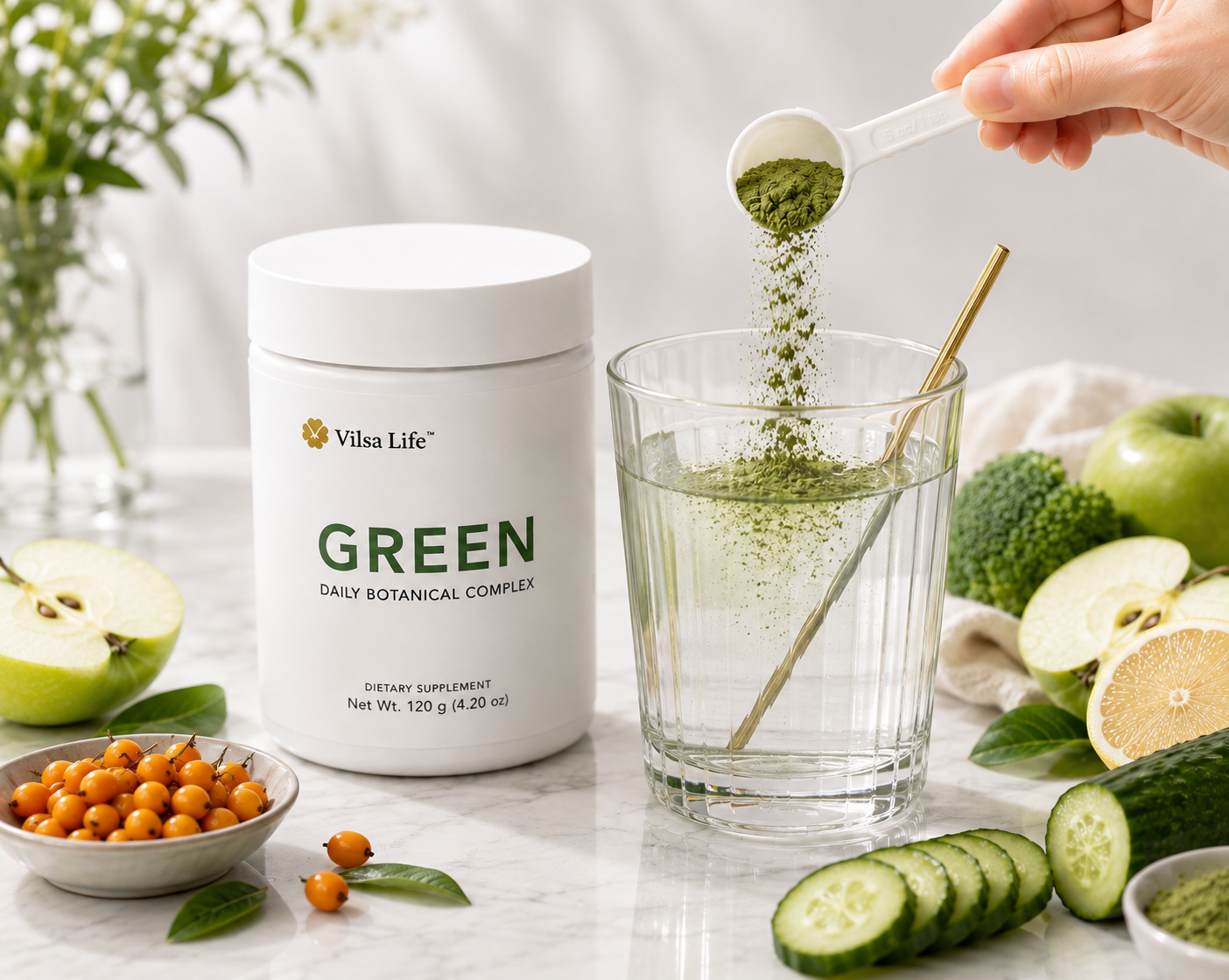 Vilsa Life ™Green-Daily Greens & Botanical Nutrition