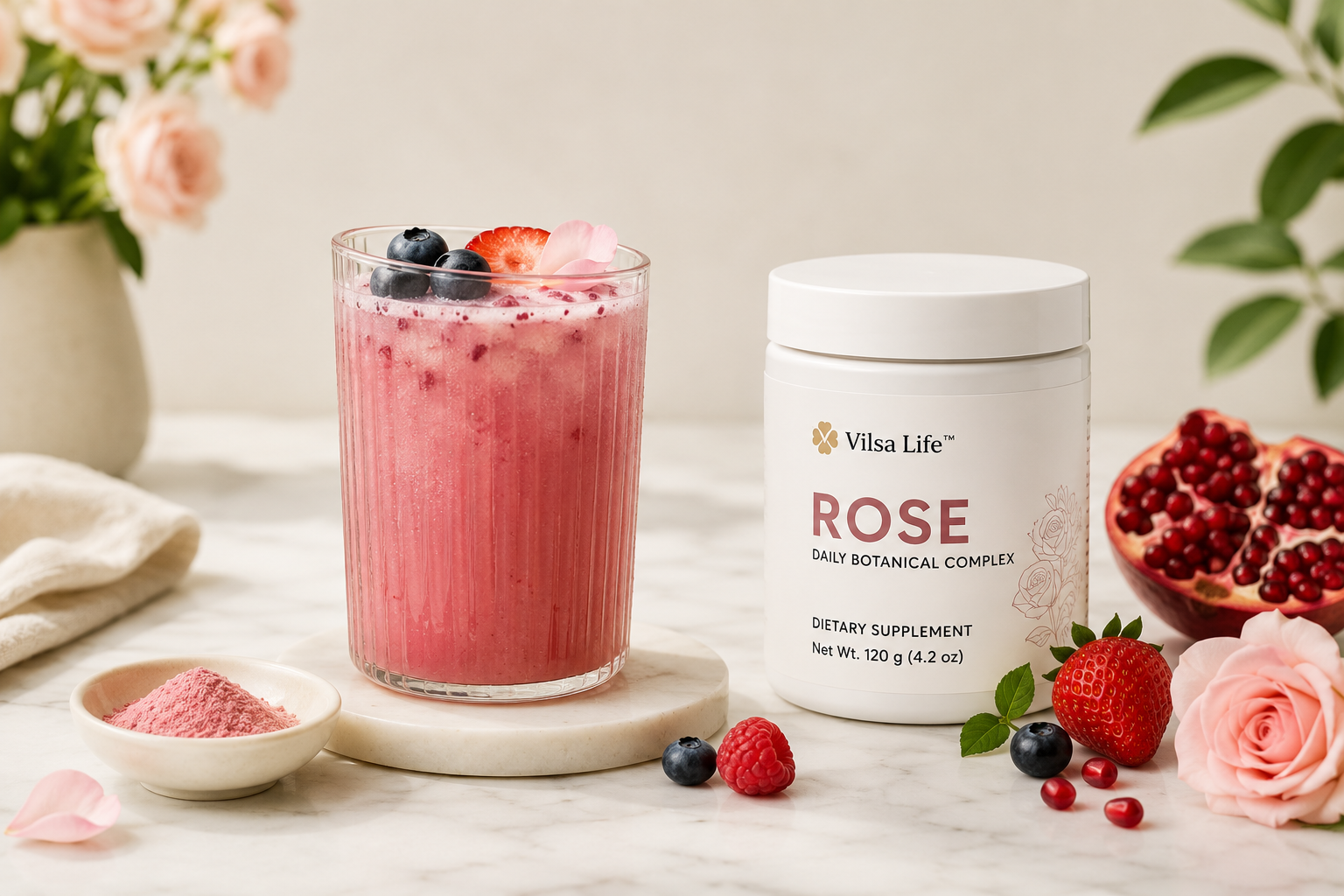 Vilsa Life ™ Rose-Botanical Beauty & Everyday Wellness
