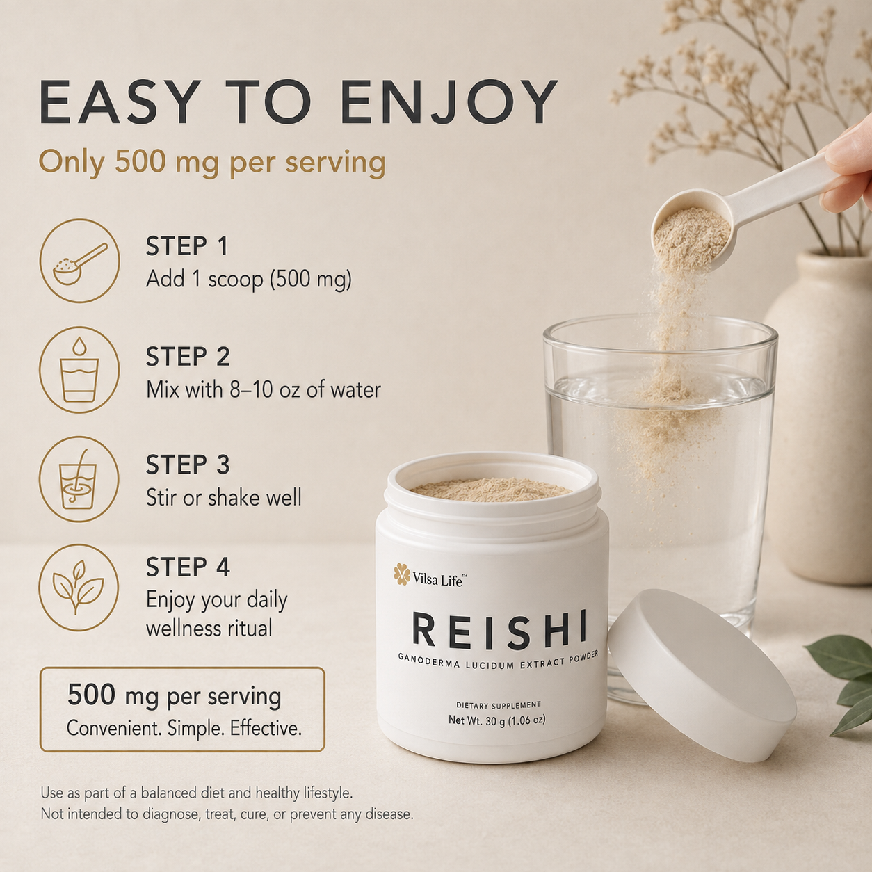 Reishi-Daily Immune & Wellness Support