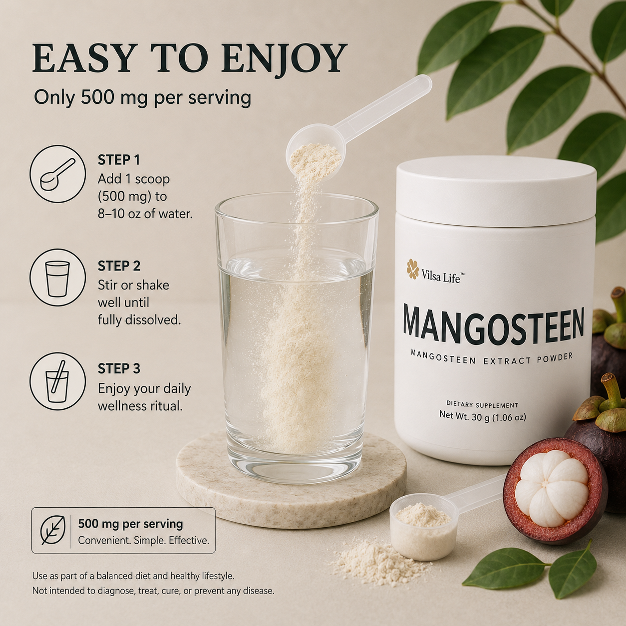 Mangosteen- Daily Antioxidant & Wellness Support