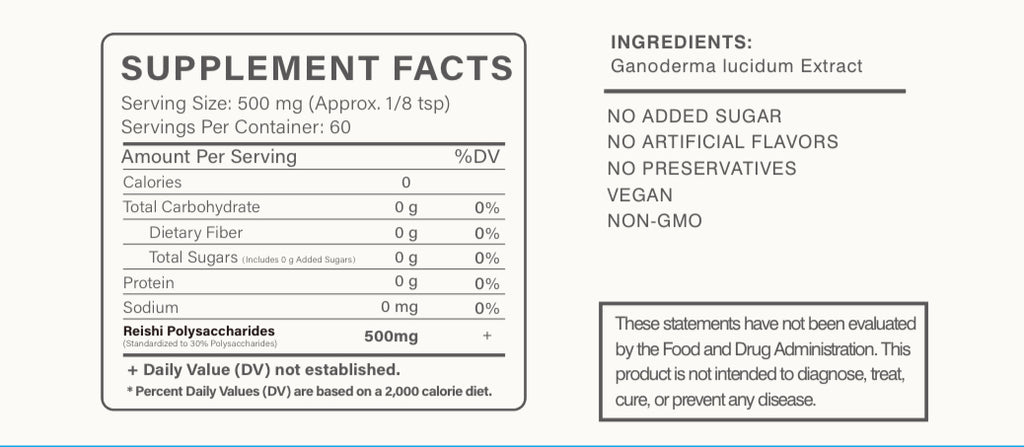 Reishi-Daily Immune & Wellness Support