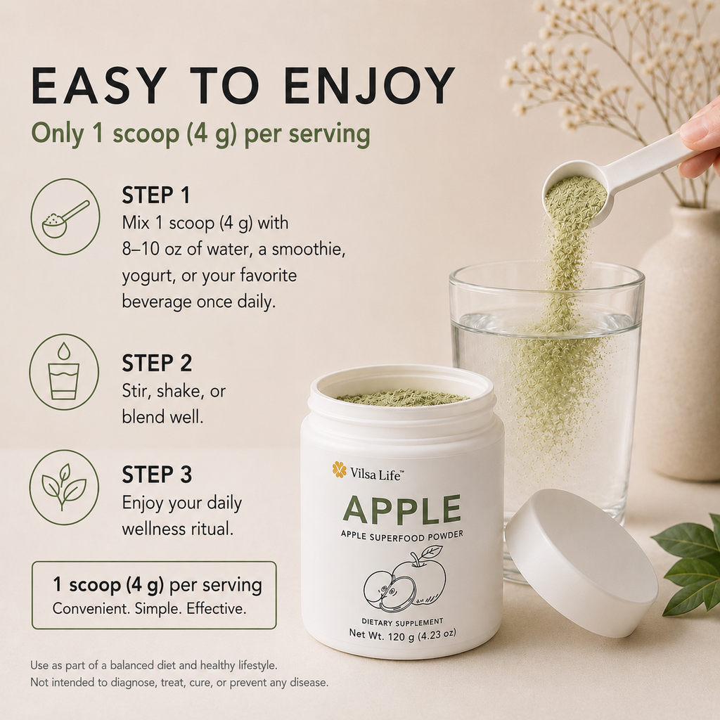 Apple Powder-Single-Ingredient Apple Superfood Powder