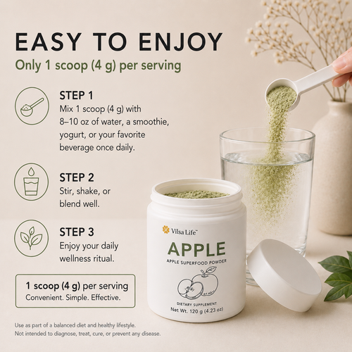 Apple Powder-Single-Ingredient Apple Superfood Powder