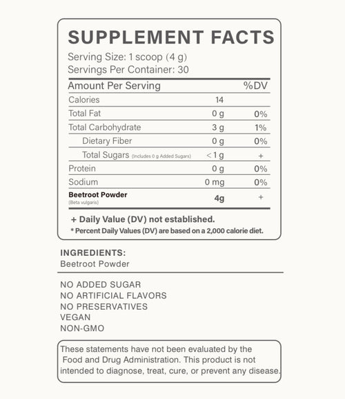 Beetroot Powder-Daily Energy, Circulation & Active Wellness Support