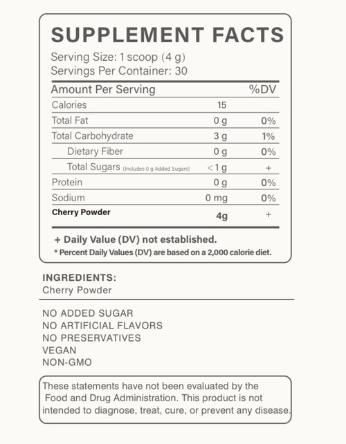Cherry Powder-Single-Ingredient Cherry Superfood Powder