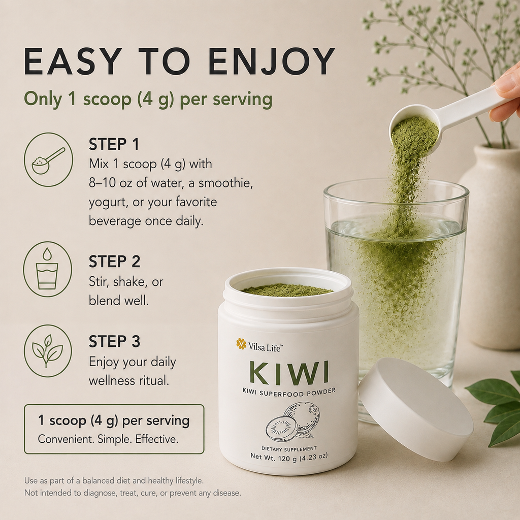 Kiwi Powder-Single-Ingredient Kiwi Superfood Powder