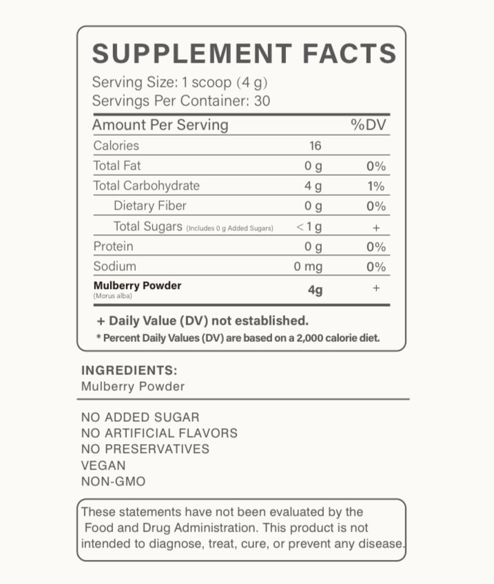 Mulberry Powder-Single-Ingredient Mulberry Superfood Powder
