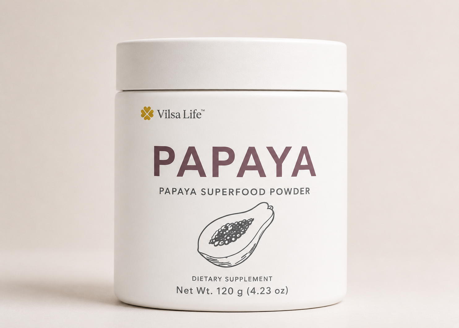 Papaya Powder-Single-Ingredient Papaya Superfood Powder